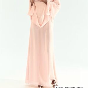 NWT - H&M Elegant Pink Maxi Dress